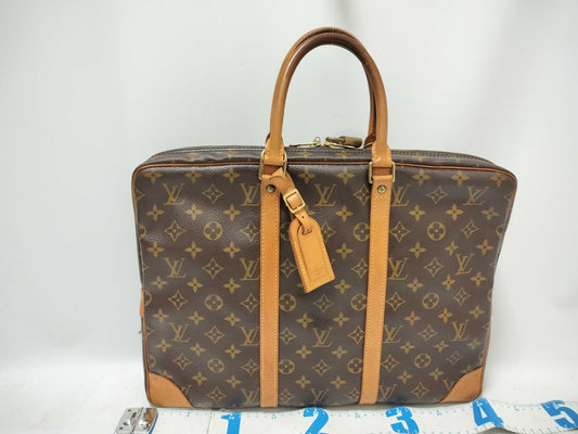 LOUIS VUITTON Monogram Porte-Document Voyage M53361 Business Bag 