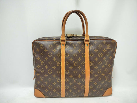 LOUIS VUITTON Monogram Porte-Document Voyage M53361 Business Bag 