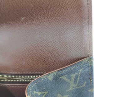 LOUIS VUITTON Monogram LV Pochette Dame Monogram Clutch Bag