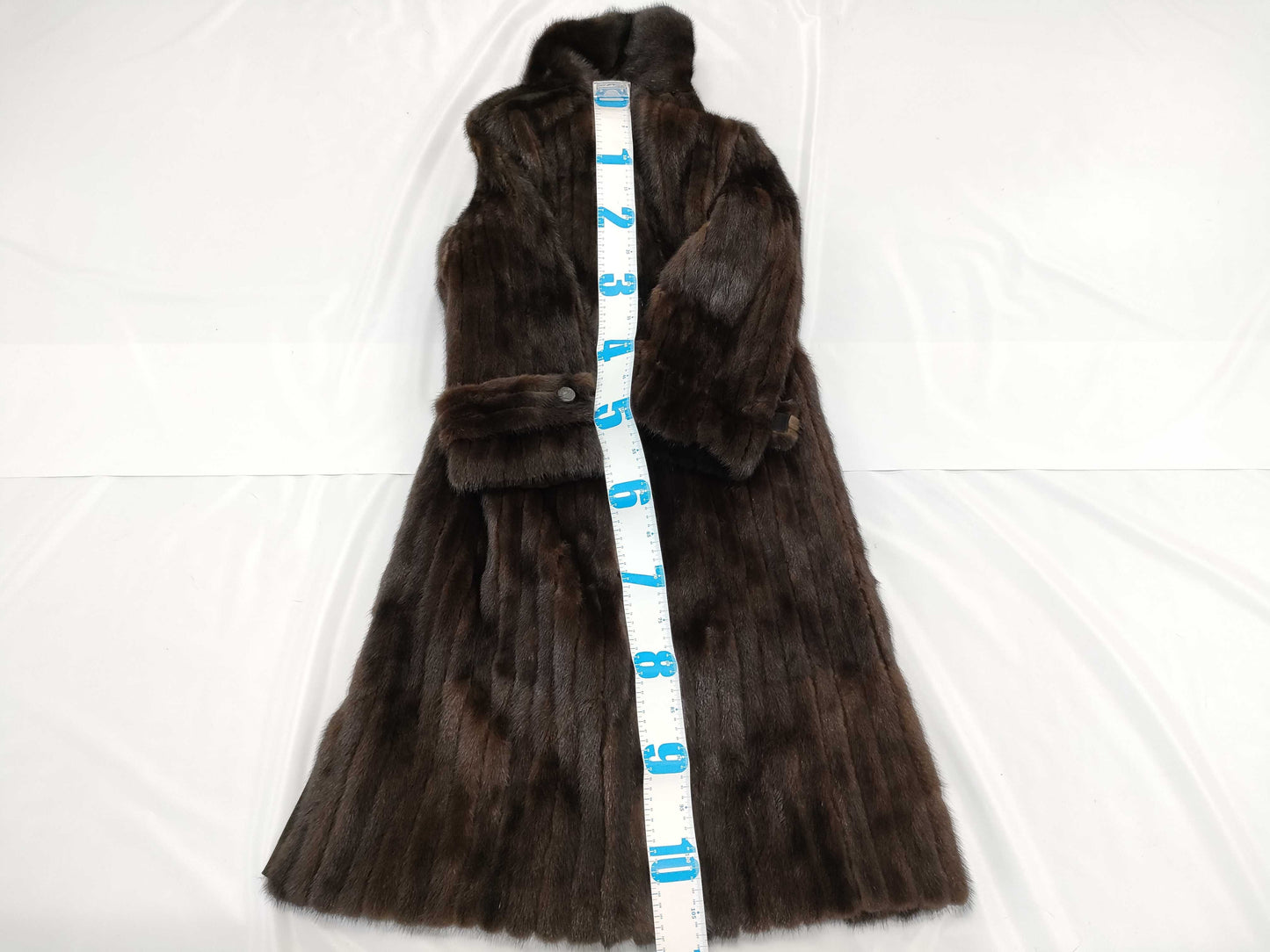 Dior Christian Dior fur long coat coat