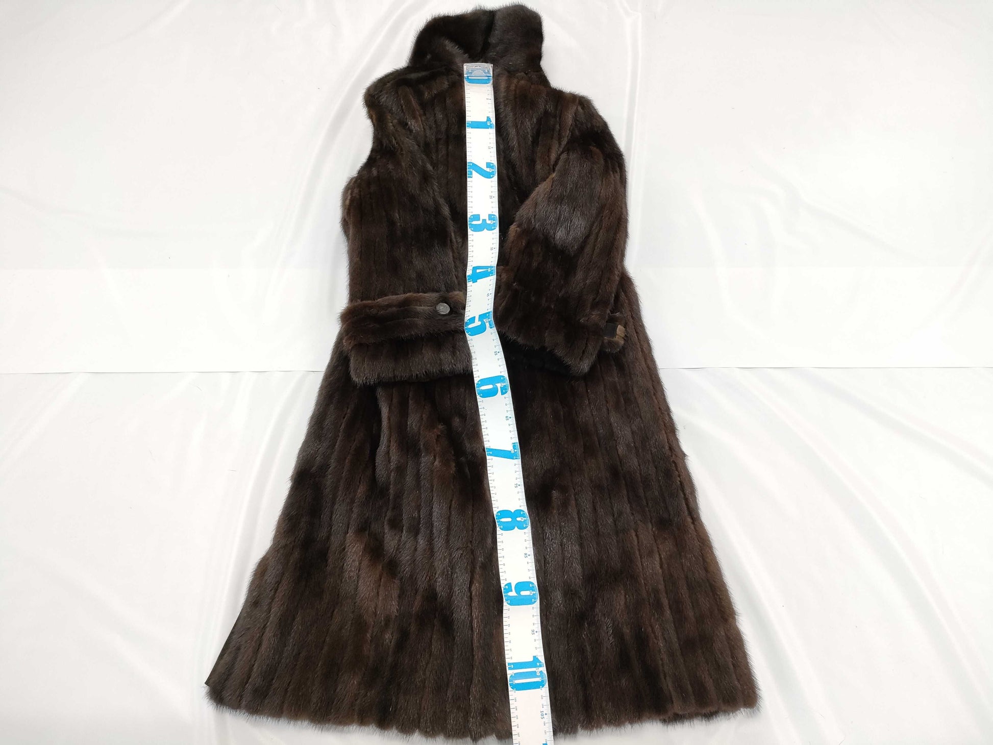Dior Christian Dior fur long coat coat