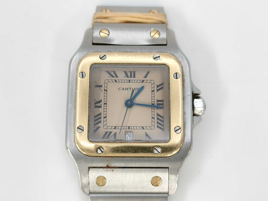 Cartier Santos Galbe LM W20011C4 187901 05646 Quartz Women's Watch