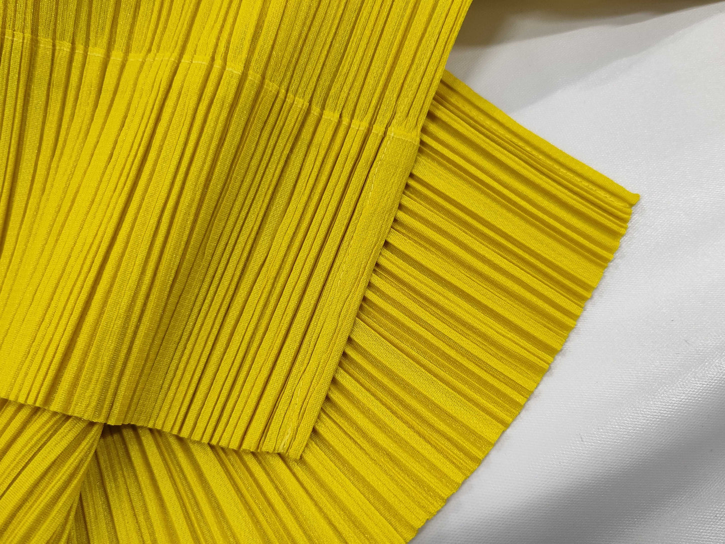 PLEATS PLEASE ISSEY MIYAKE Dress, Tunic, Yellow, Size 3
