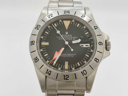 ROLEX Explorer II 1655 3284892 Black Dial Men's Watch