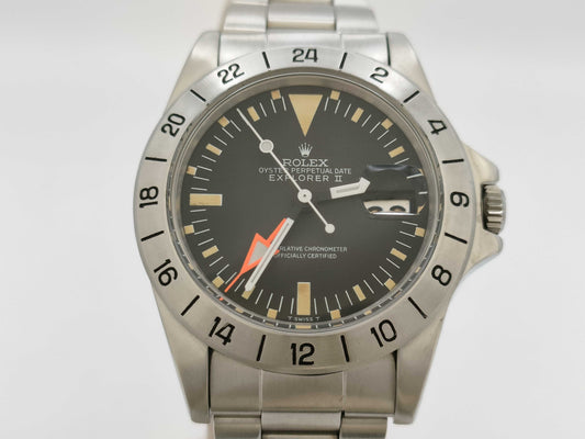 ROLEX Explorer II 1655 3284892 Black Dial Men's Watch