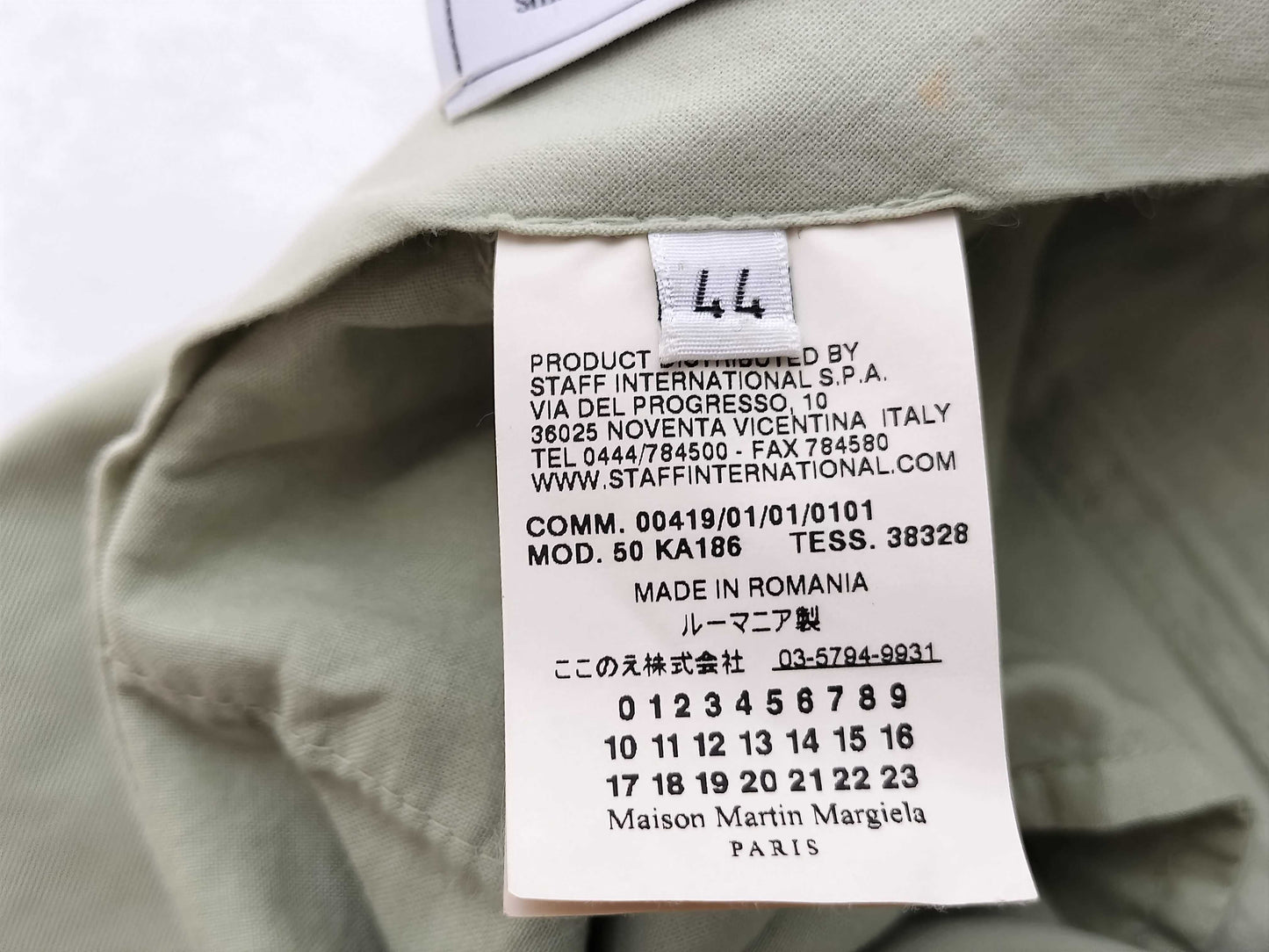 Kokonoe Tag Martin Margiela Margiela Straight Pants Archive Pants