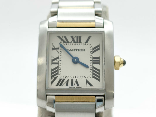 Cartier Tank Française SM W51007Q4 2384566134CD Quartz Women's Watch