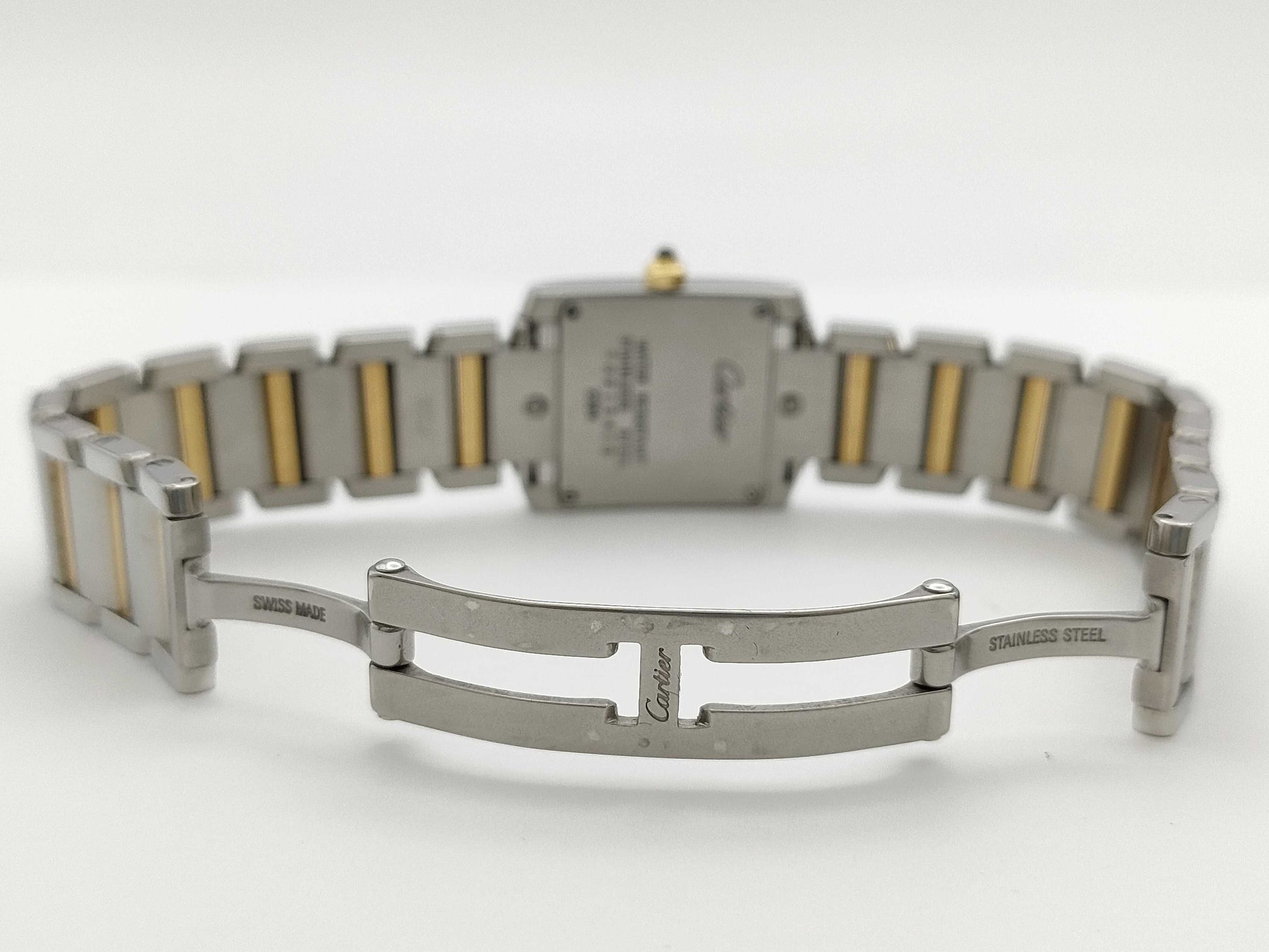 Cartier Tank Française SM W51007Q4 2384566134CD Quartz Women's Watch