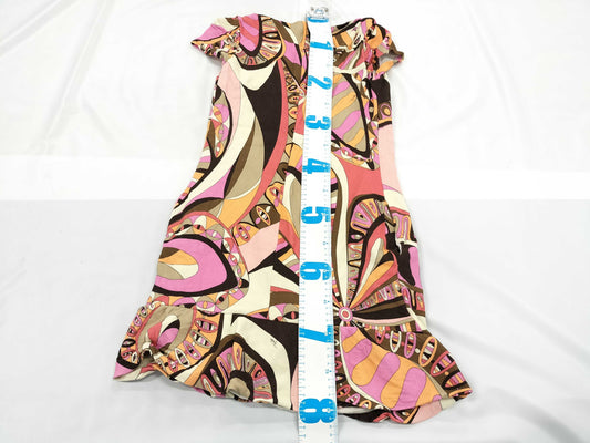 Emilio Pucci all-over print dress, JP tag, size 34.