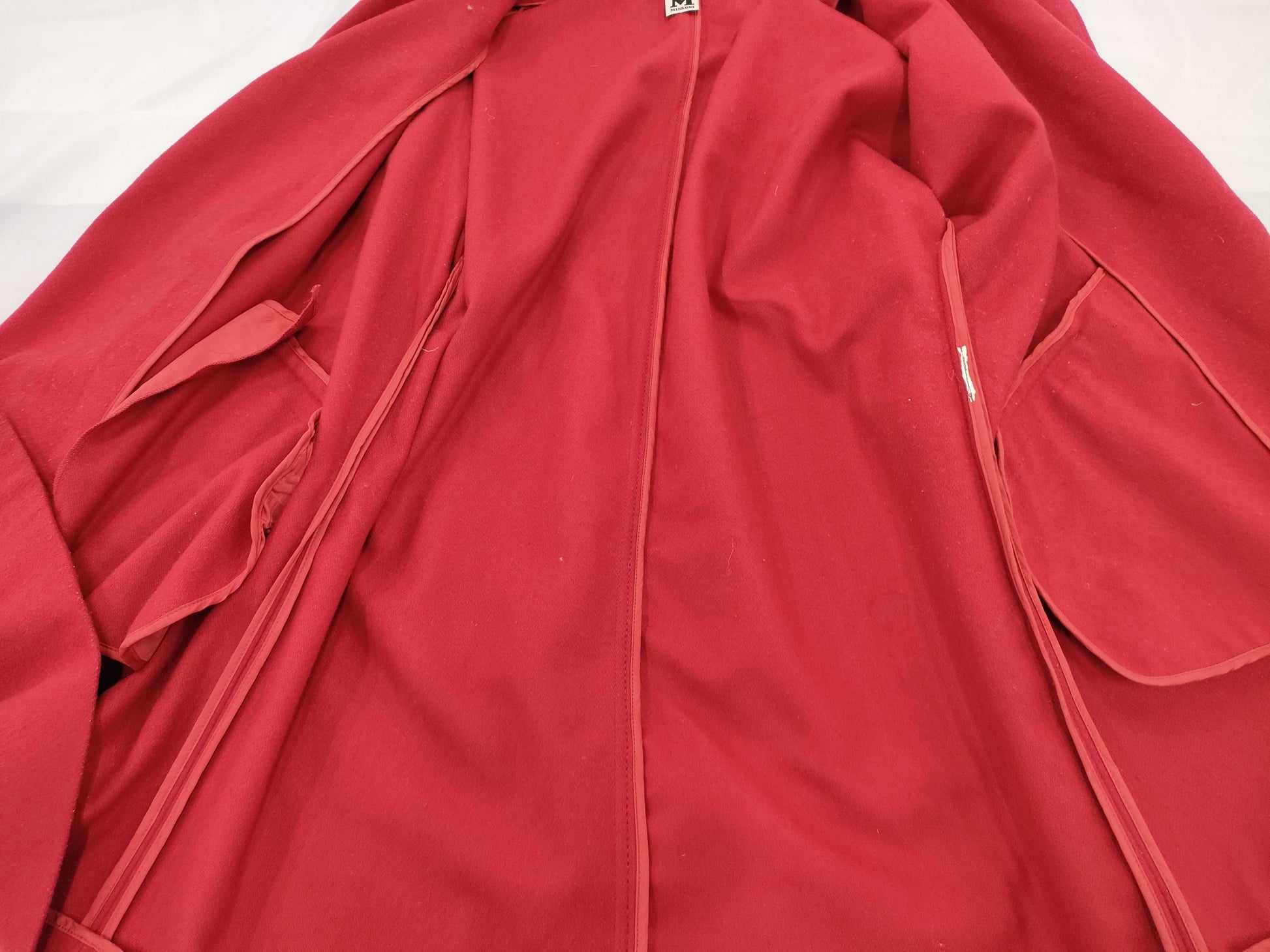 Missoni coat red coat
