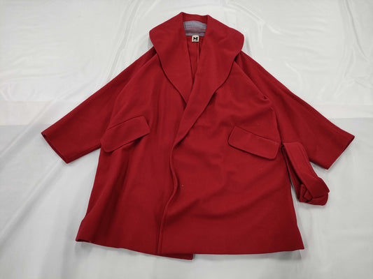 Missoni coat red coat