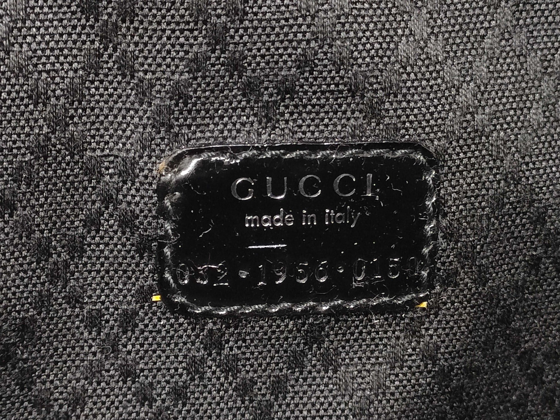 GUCCI Bamboo Vanity Bag, Black