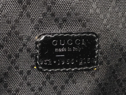 GUCCI Bamboo Vanity Bag, Black