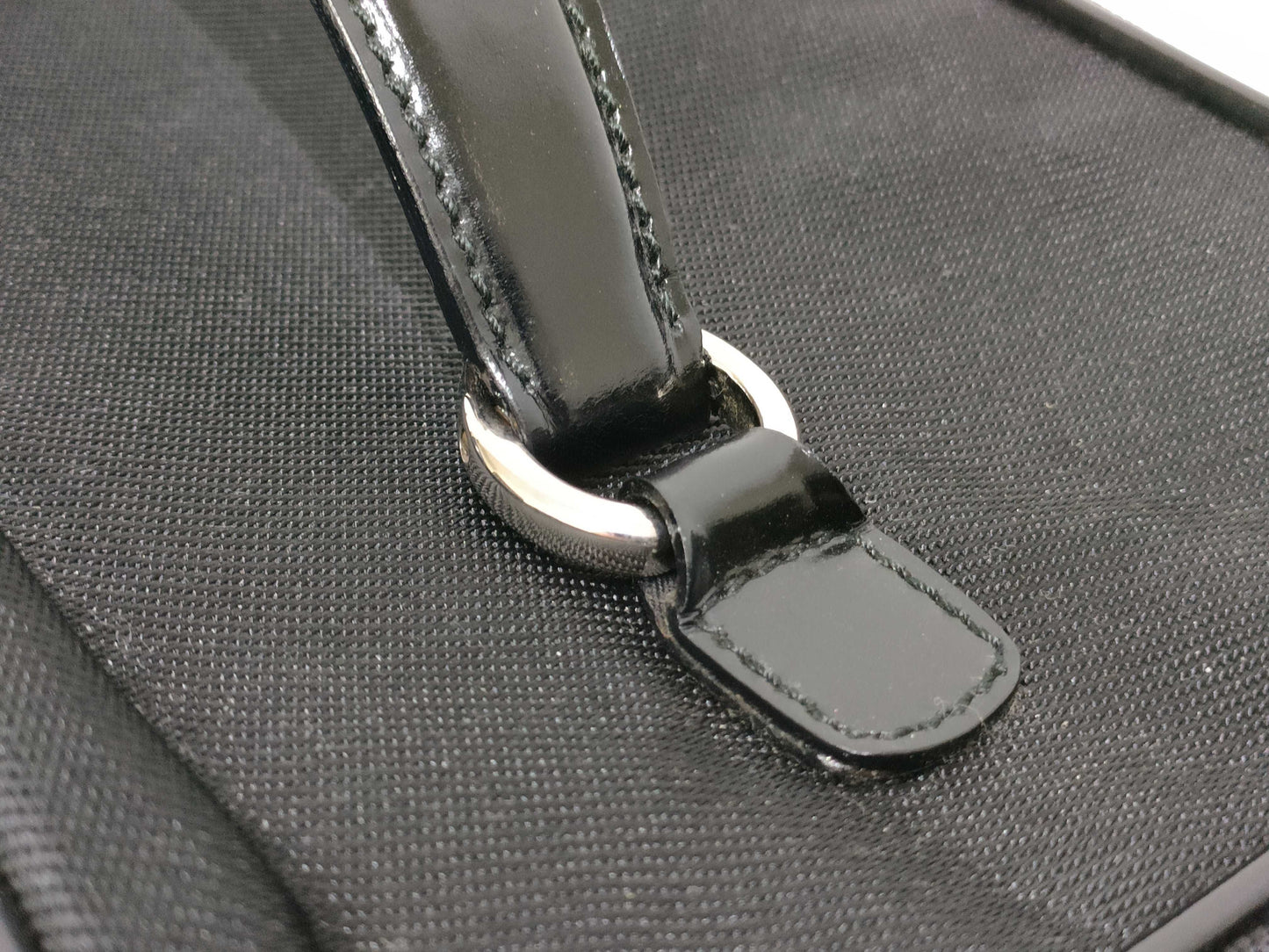GUCCI Bamboo Vanity Bag, Black