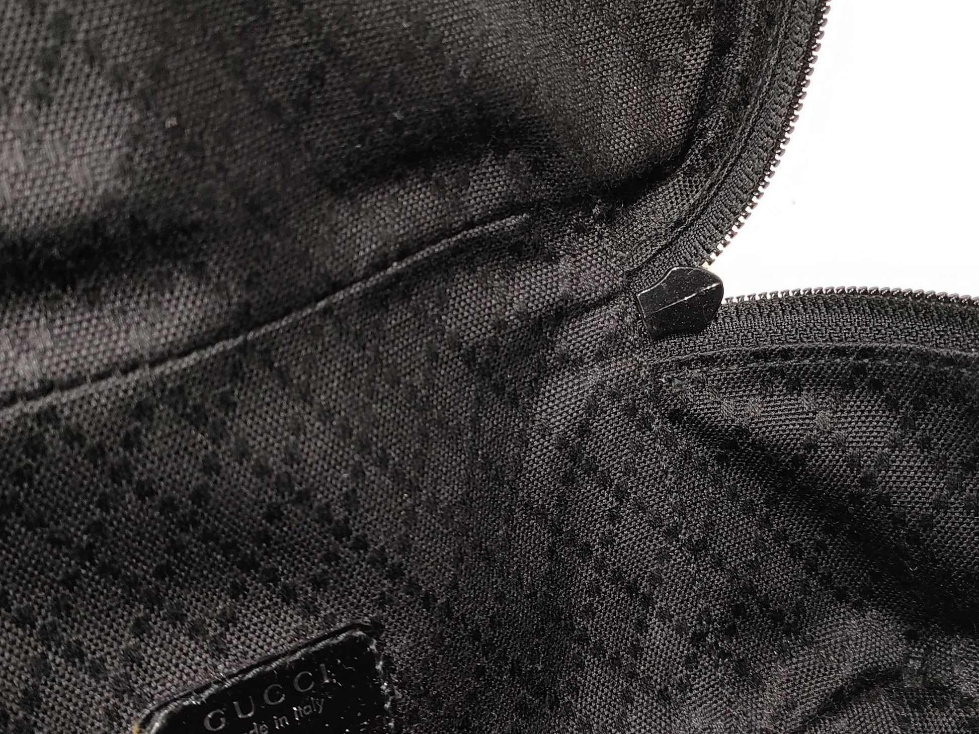 GUCCI Bamboo Vanity Bag, Black