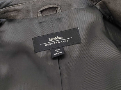 MaxMara Leather Jacket Size 36