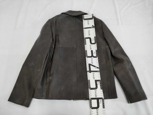 MaxMara Leather Jacket Size 36