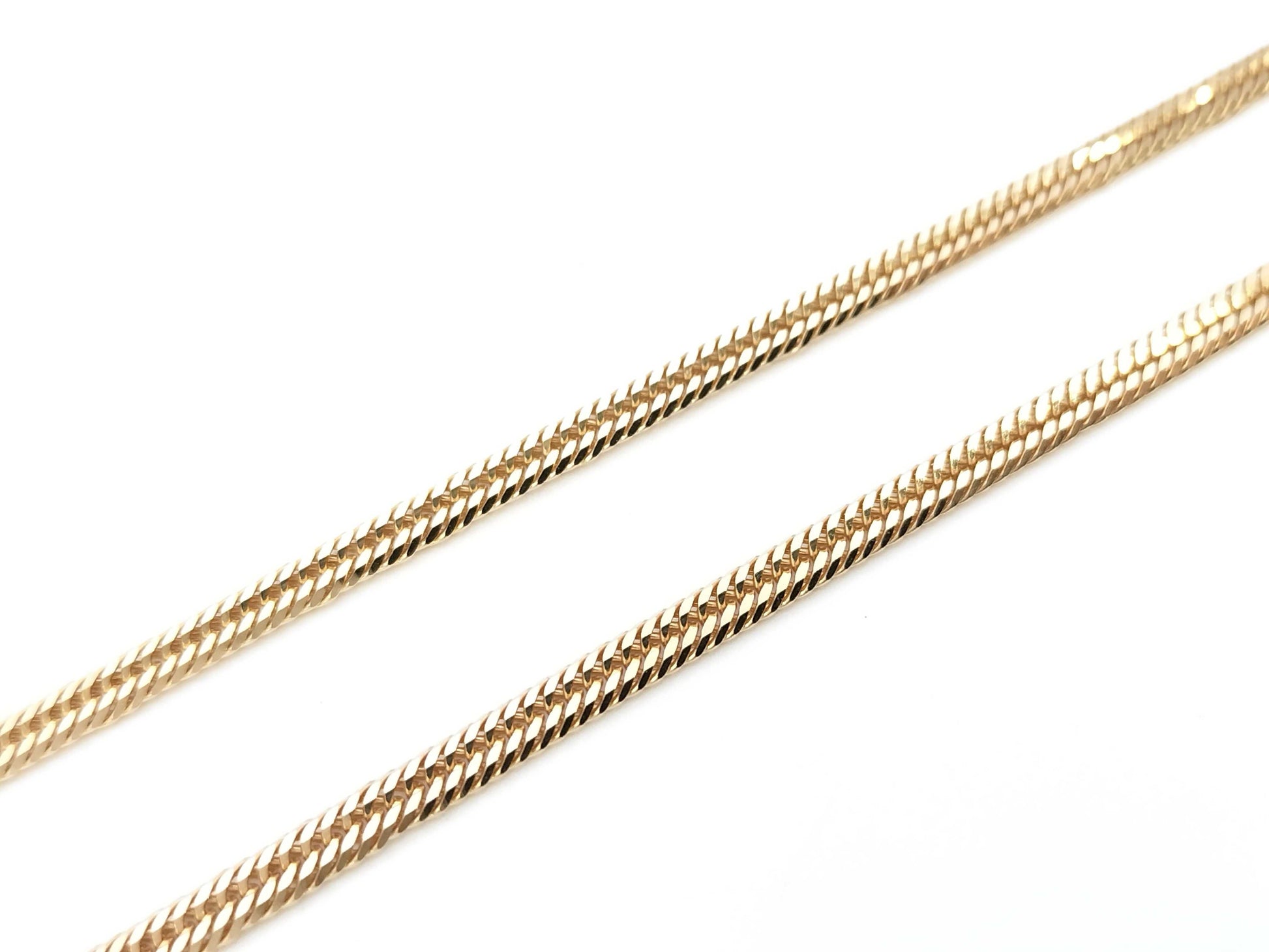 12-sided triple K18 14.9g Kihei necklace 