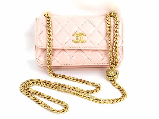 CHANEL Camellia Chain Shoulder Bag AP3298 Shoulder Bag