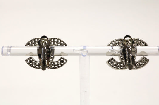CHANEL Coco Mark Punching 03P Earrings