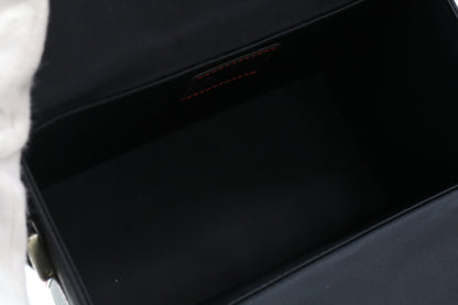 Dior D logo charm vanity bag