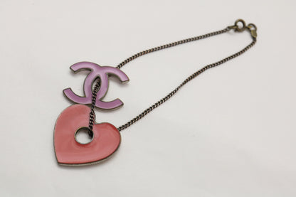 CHANEL Coco Mark Heart 04P Bracelet Bangle
