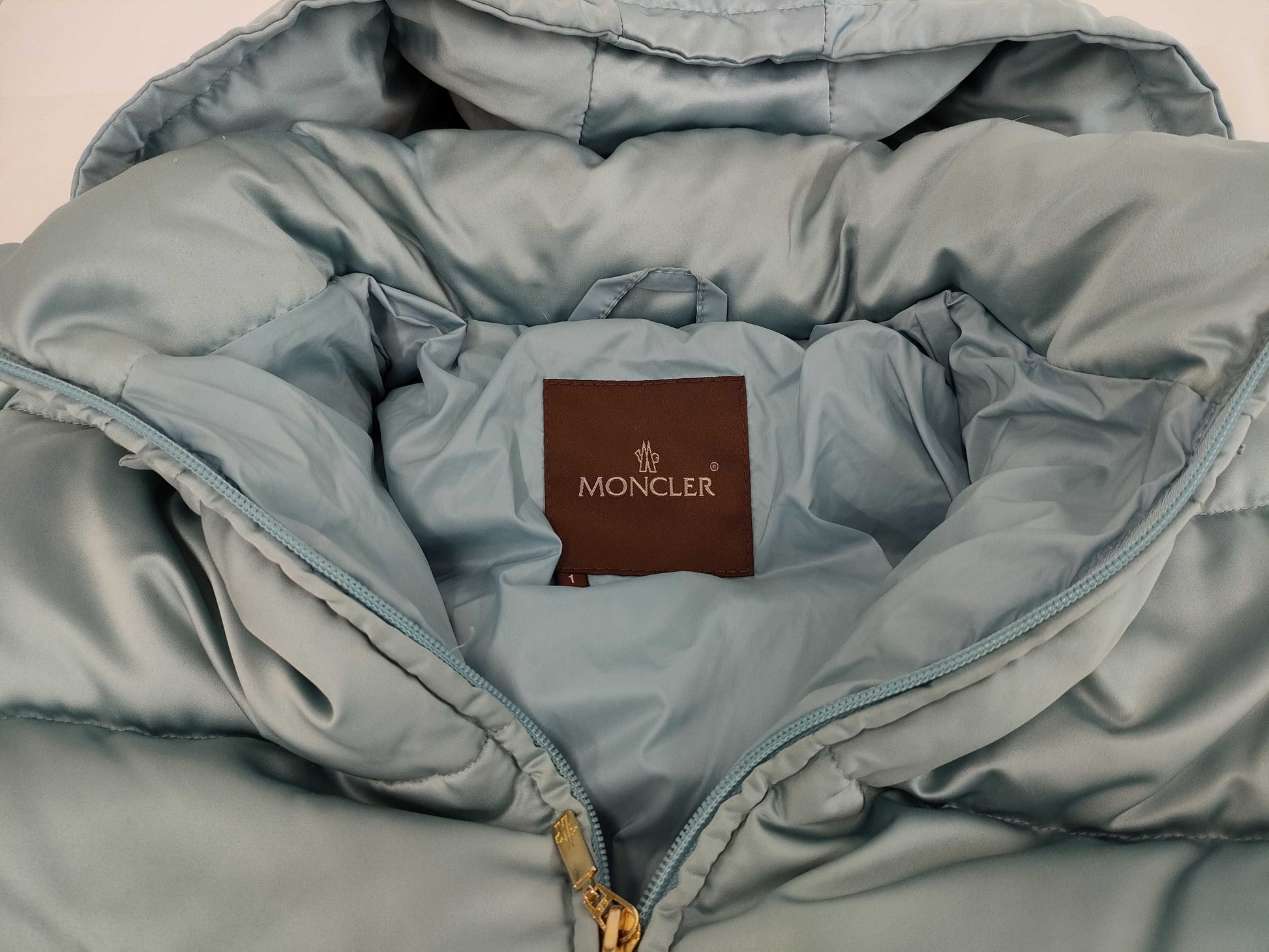 MONCLER MONCLER Down Coat with Premium Brown Tag, Size 1 Jacket