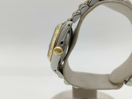 ROLEX Datejust 69173G 9602472 Champagne Dial Women's Watch