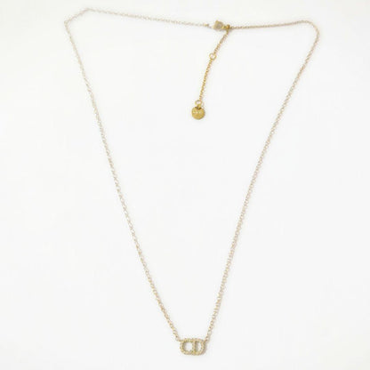 Dior CD Logo Stone Clair D Lune Necklace