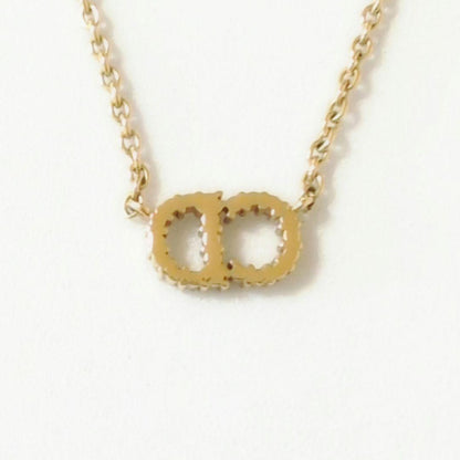 Dior Dior CD Logo Stone Clair D Lune Necklace
