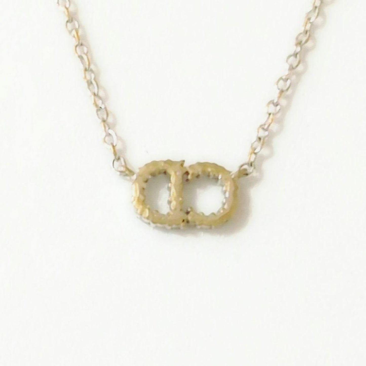 Dior Dior CD logo stone CLAIR D LUNE necklace