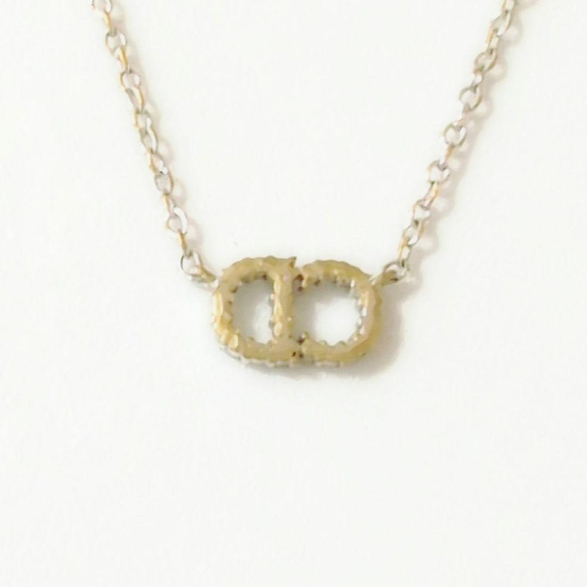 Dior Dior CD logo stone CLAIR D LUNE necklace