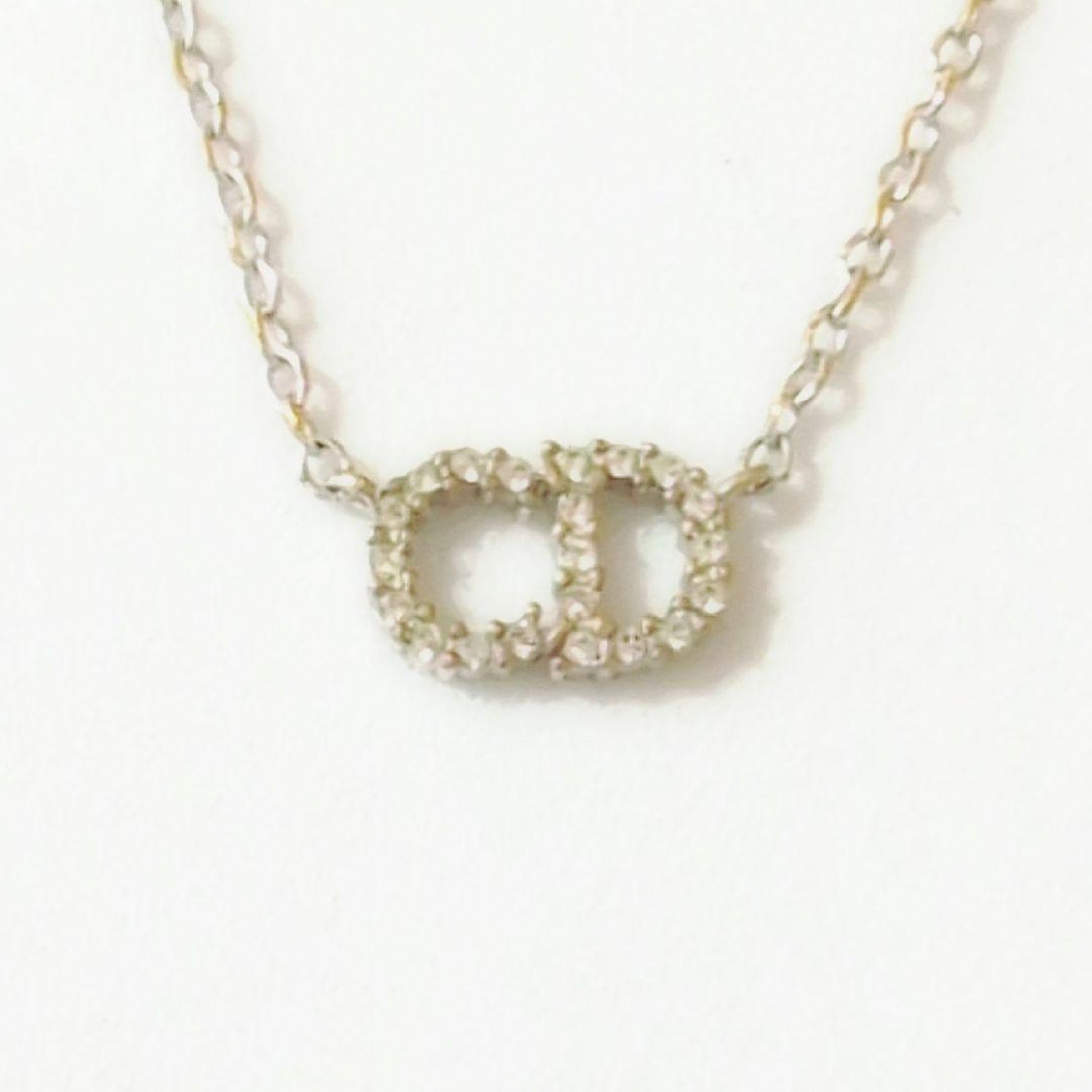 Dior Dior CD logo stone CLAIR D LUNE necklace