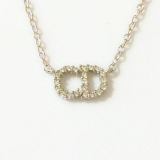 Dior Dior CD logo stone CLAIR D LUNE necklace