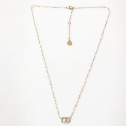 Dior Dior CD logo stone CLAIR D LUNE necklace