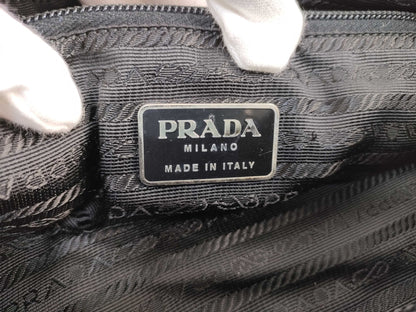 PRADA Prada handbag nylon khaki handbag