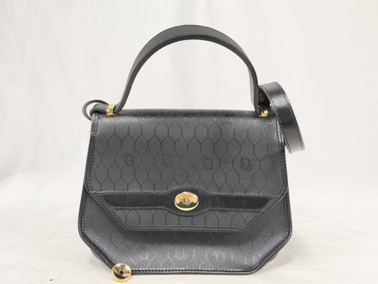 Dior Dior Shoulder Bag Black Leather Handbag
