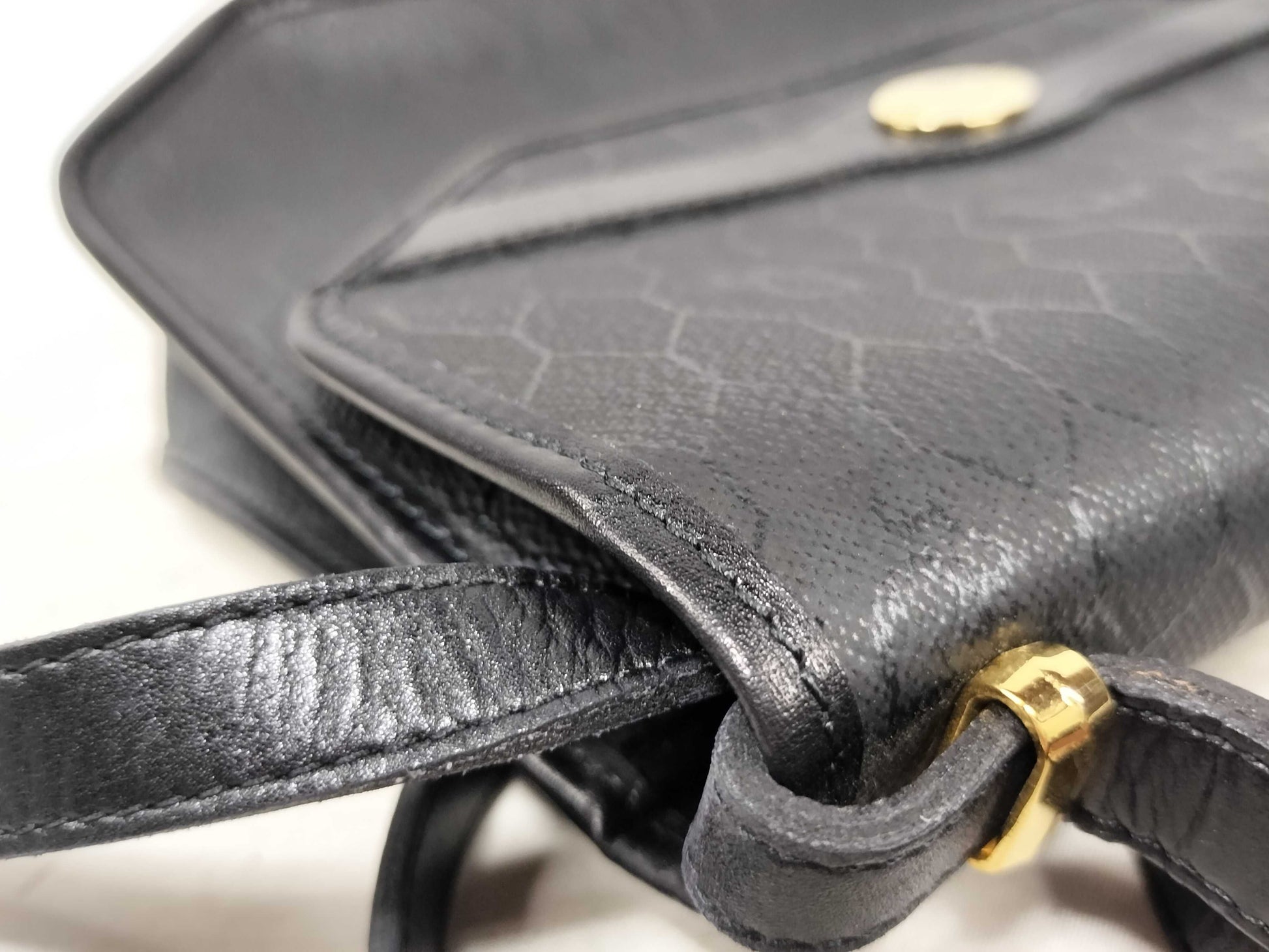 Dior Dior Shoulder Bag Black Leather Handbag
