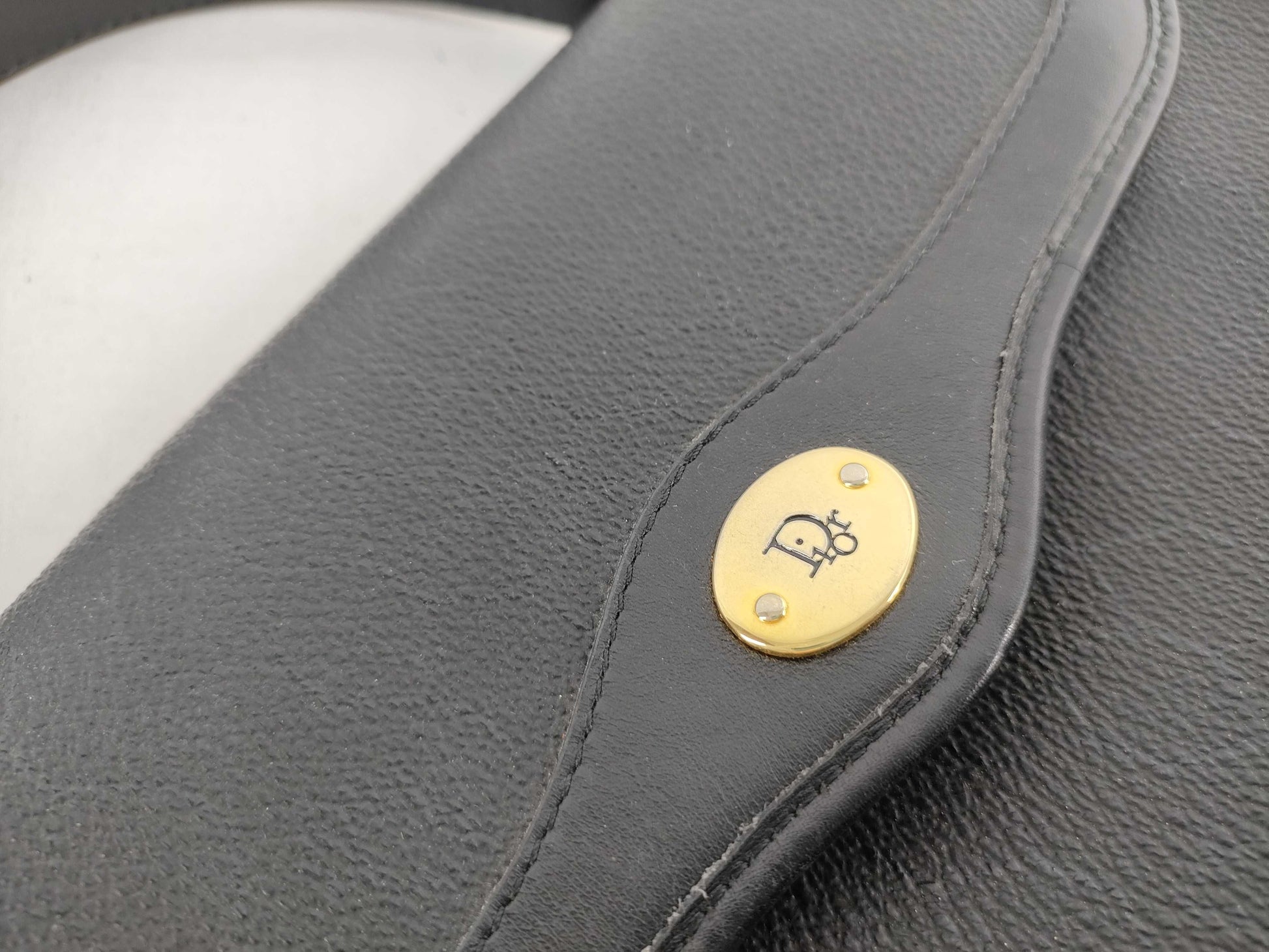 Dior Black Leather Handbag