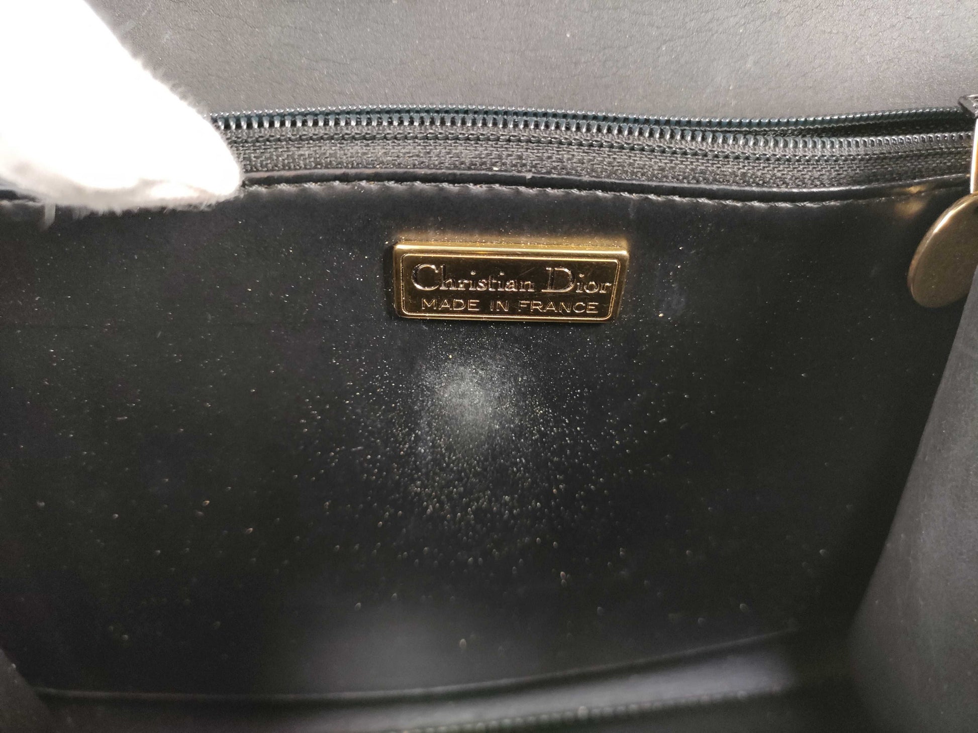 Dior Black Leather Handbag