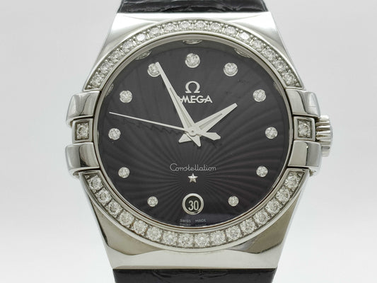 OMEGA 123.18.35.60.60.001 91058442 Quartz Purple Men's Watch