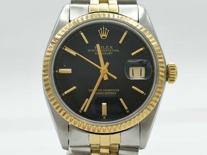 ROLEX 1601 3931985 Black Dial Men's Watch
