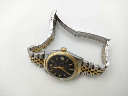 ROLEX 1601 3931985 Black Dial Men's Watch