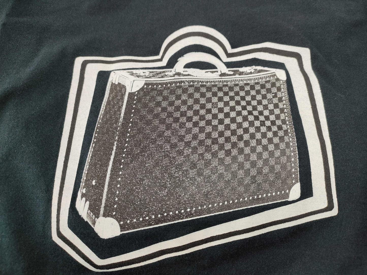 LOUIS VUITTON Men's Trunk Print T-Shirt