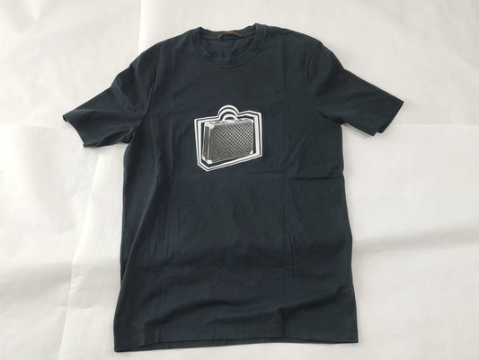 LOUIS VUITTON Men's Trunk Print T-Shirt