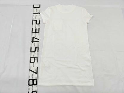 HERMES One-Piece Cotton White T-Shirt Size 36