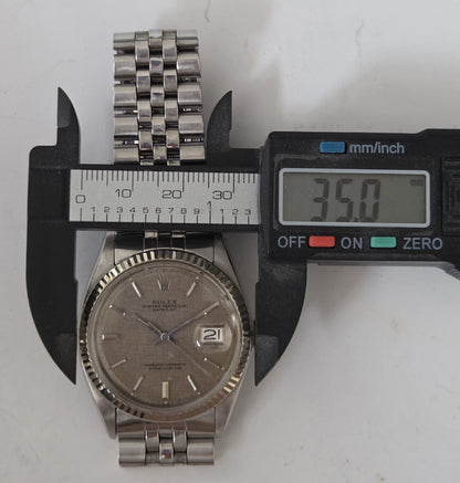 ROLEX 1601 2854385 Mosaic Dial Men's Watch