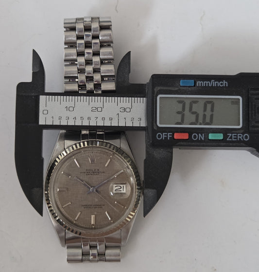 ROLEX 1601 2854385 Mosaic Dial Men's Watch