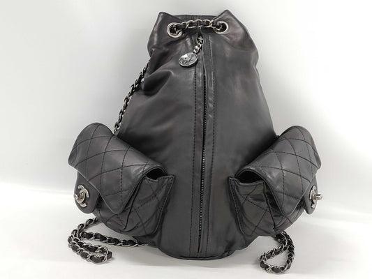 CHANEL Matelasse Lambskin Backpack