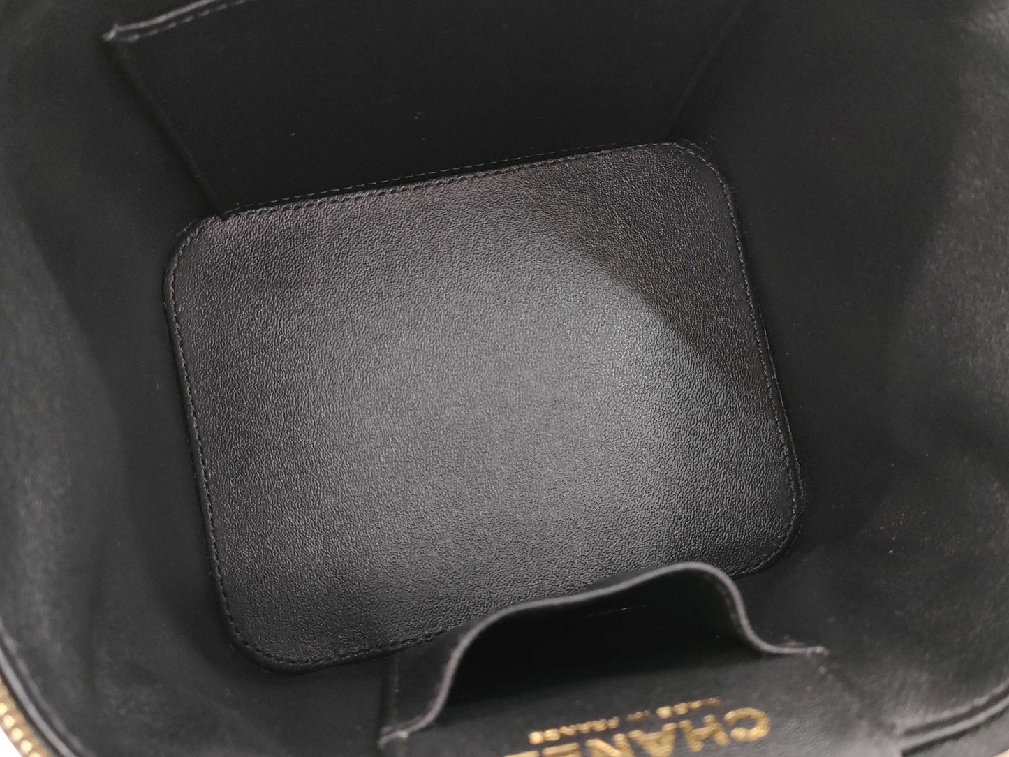 CHANEL Lambskin 2-Way Vanity Bag